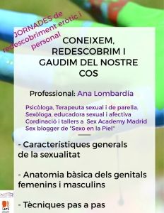 Taller de Masturbación. Tarragona